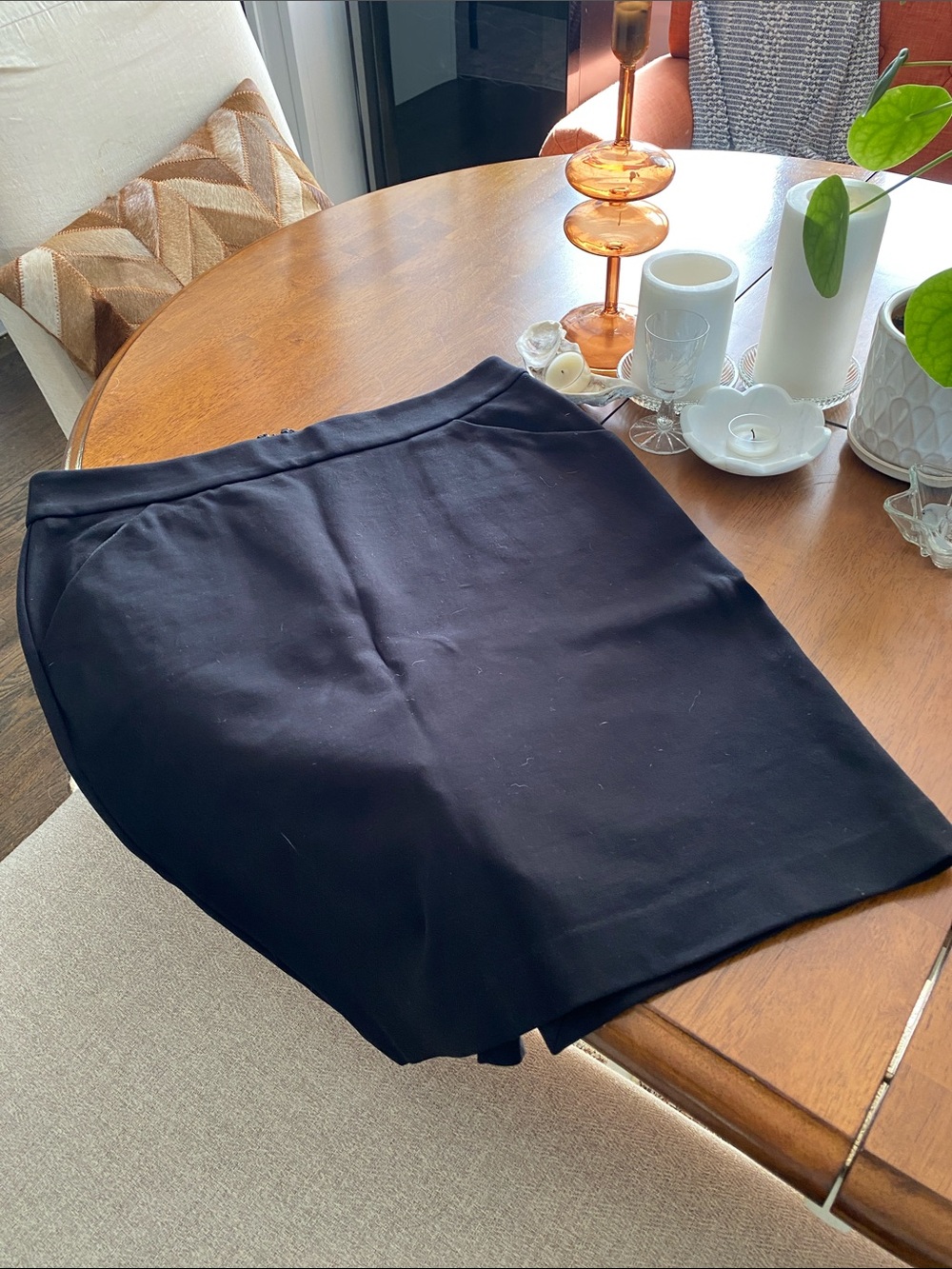 J.Crew Black Classic Pencil Skirt